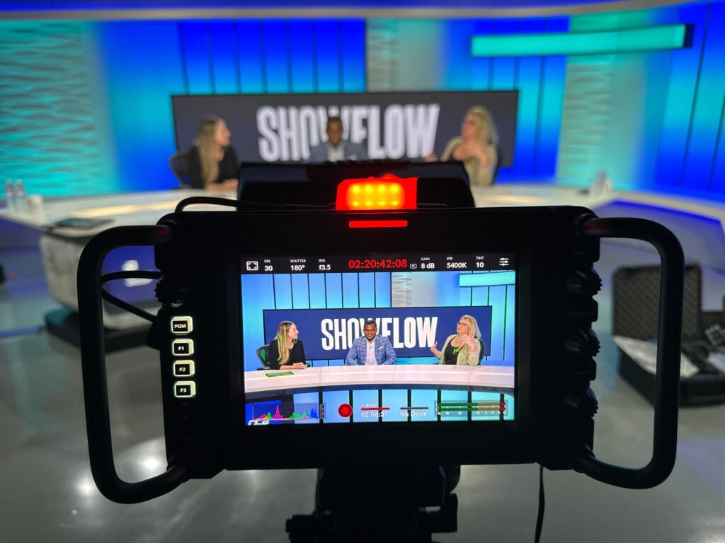 Behind the scenes of the Capital Group Showflow filming