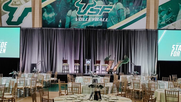 USF Banquet setting